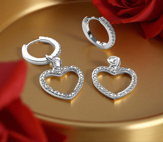 DFJ Kristallirengas & sydän-2 IN ONE