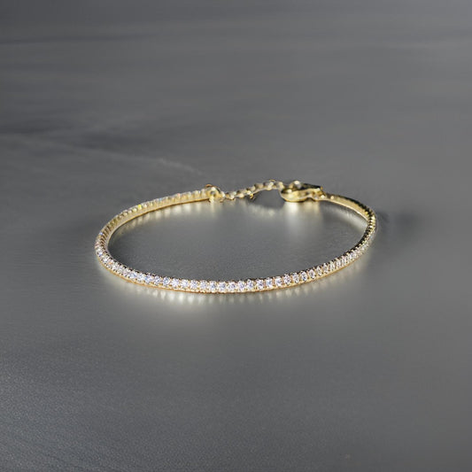 "Tennis"-rannekoru kullattu hopea - DFJ