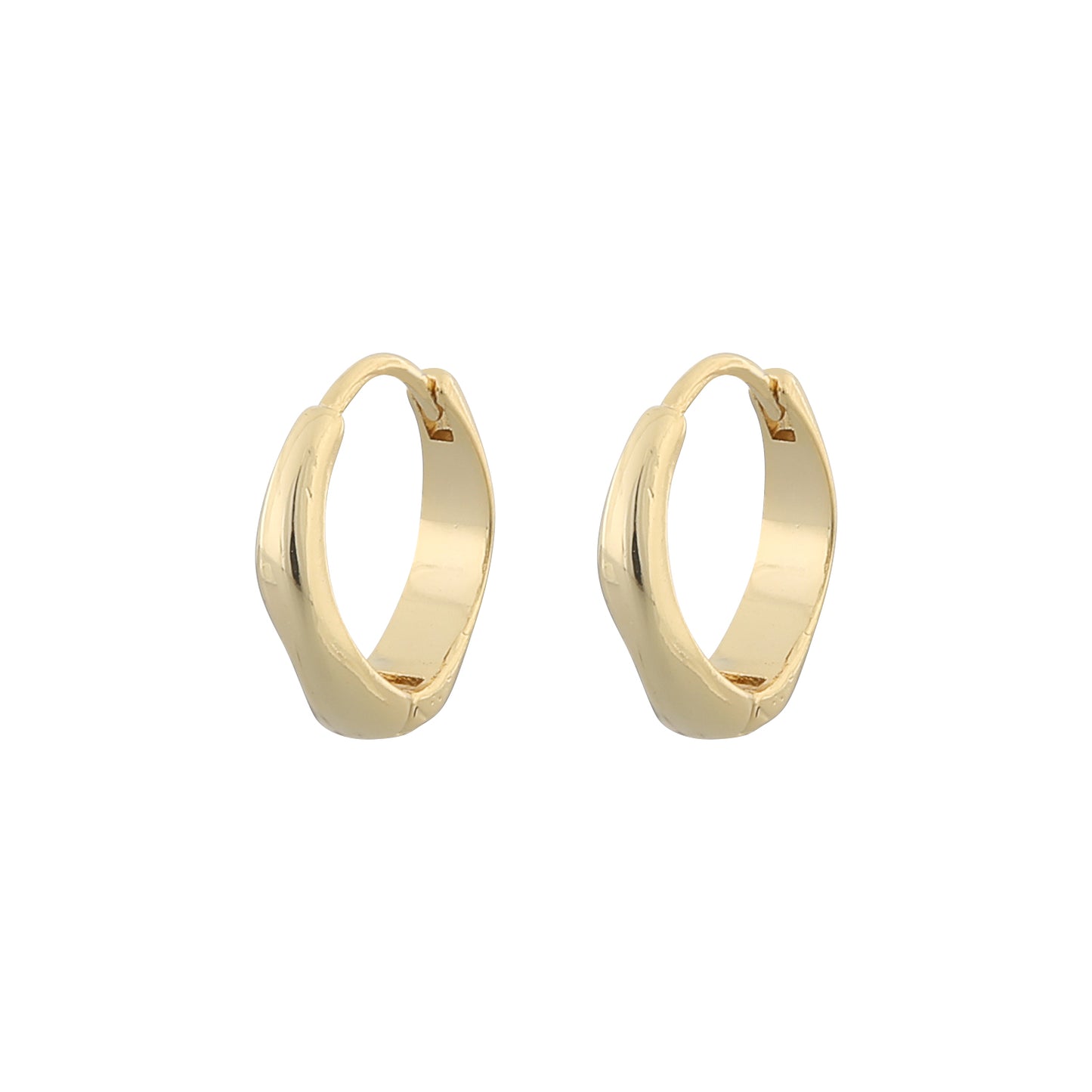 Blanche oval ear plain g - Snö of Sweden