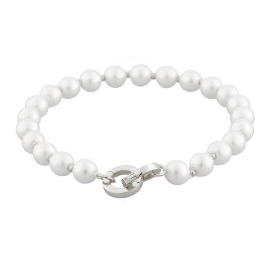 Five pearl brace s/white