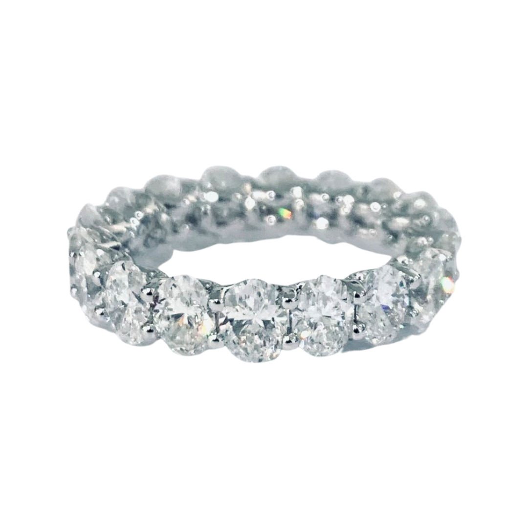 OVAL CUT ETERNITY RING