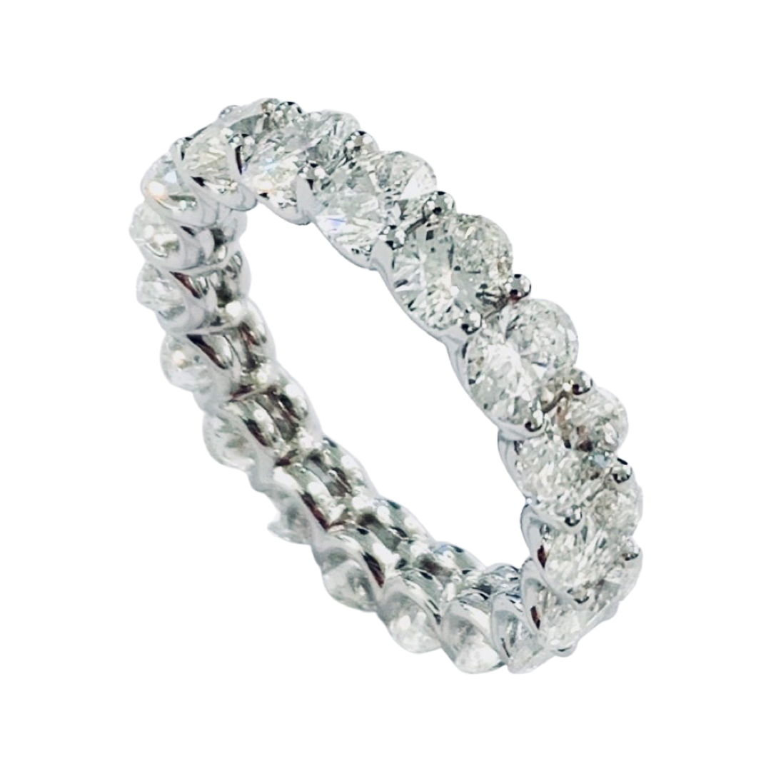 OVAL CUT ETERNITY RING