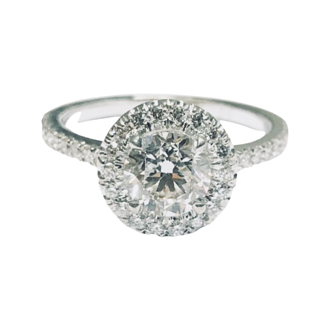 Halo Diamond ring