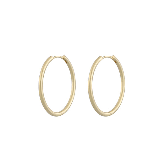 Amsterdam small ring ear 30 mm plain g