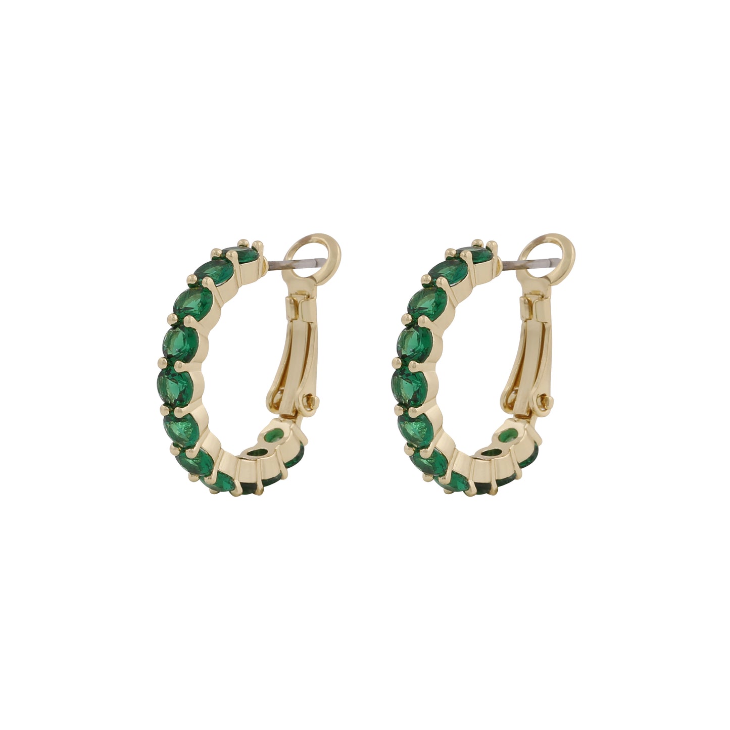 Essence small ring ear g/green