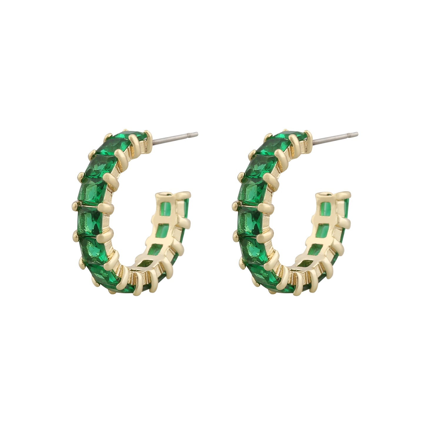 Rome oval ear g/green