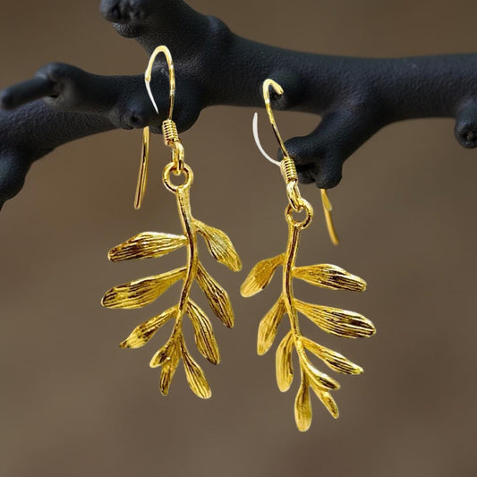 OKSA korvakorut - Small tree of life branch earring