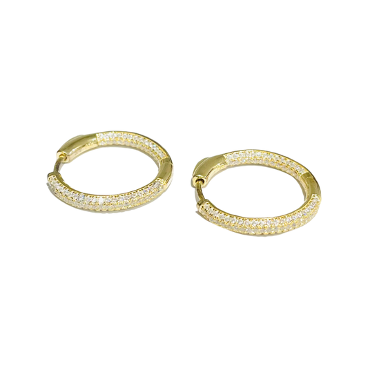 Ring earring 25 mm
