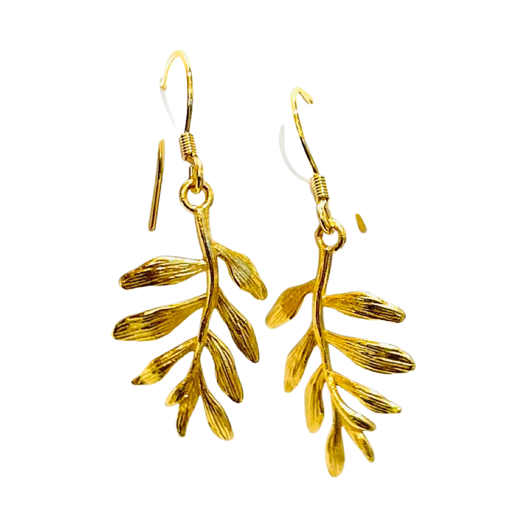 OKSA korvakorut - Small tree of life branch earring