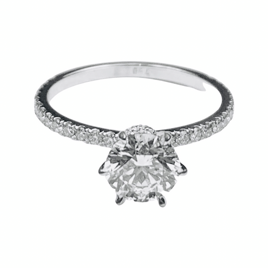 Sparkly Engagement Ring - 1.20 ct